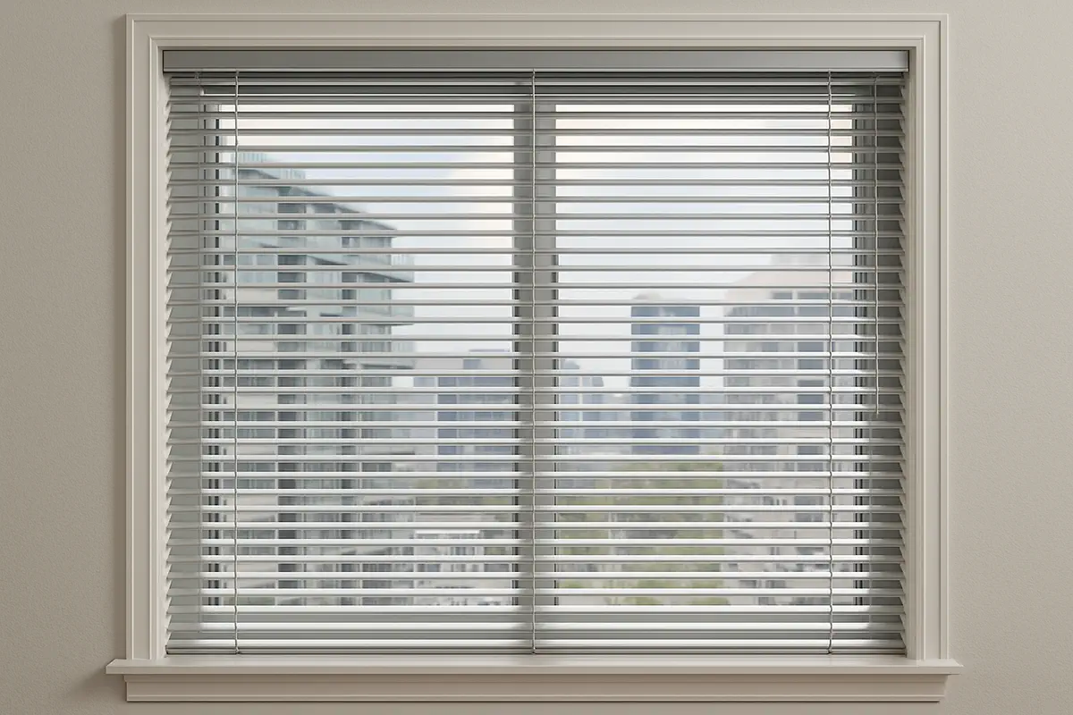 aluminum blinds apartment