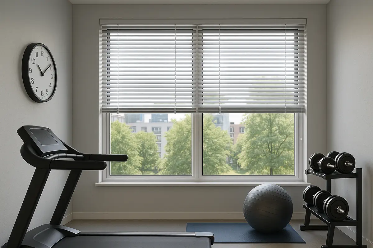 aluminum blinds home gym aluminum blinds home gym