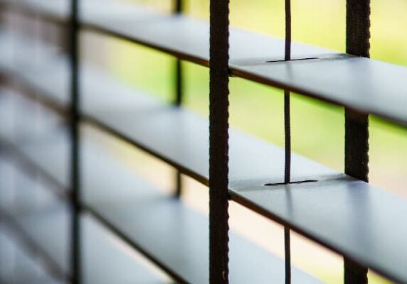 Close-up of blinds Shutter Installation Cincinnati